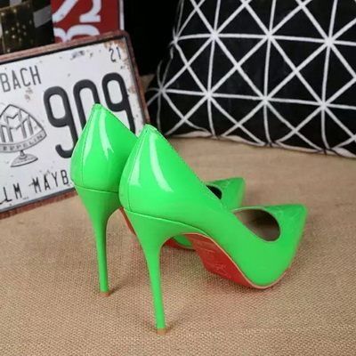 Christian Louboutin Shallow mouth stiletto heel Shoes Women--007